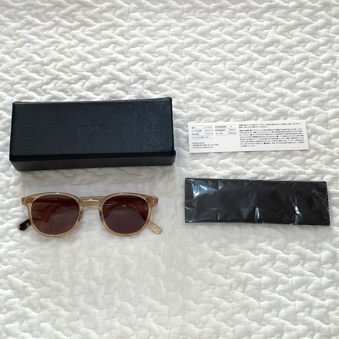 BLANC..　BM002 サングラス　ウェリントン