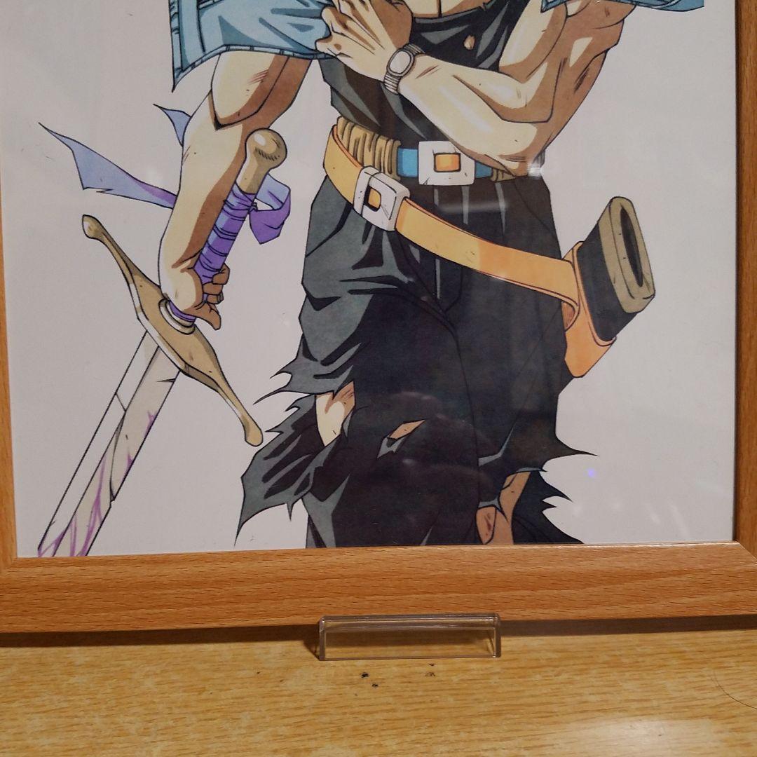 トランクス青年期ＰＳＡ１０&トランクス額入りイラストセット