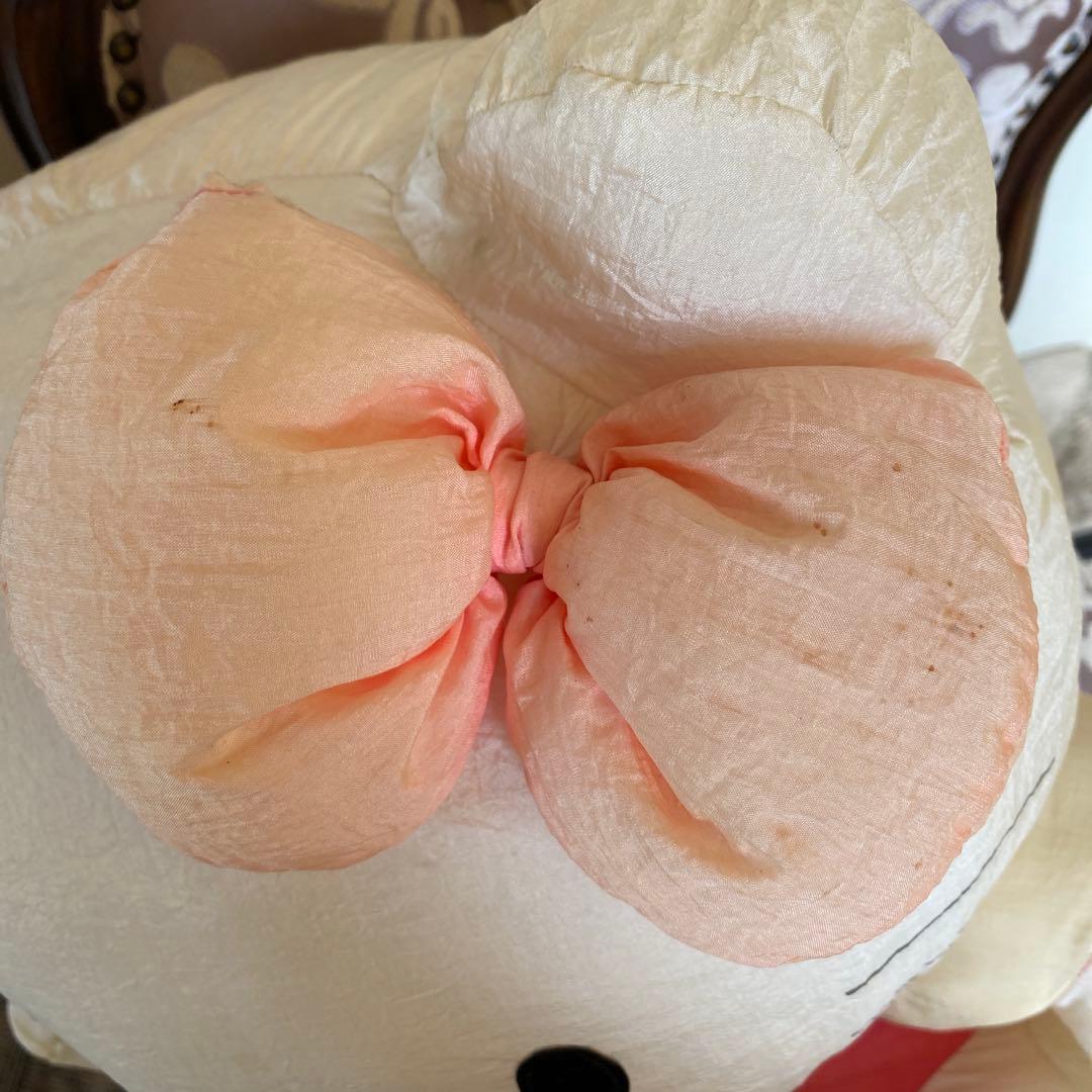 WT238 レア サンリオ ハローキティー ぬいぐるみ 47cm ヴィンテージ