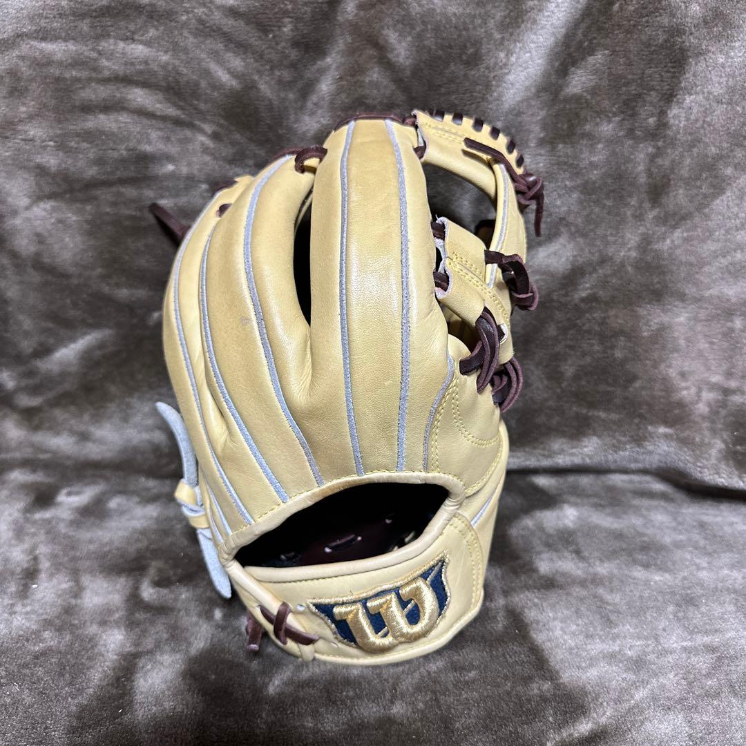 【中古】ウィルソン　Wilsonstaff　一般軟式用　内野87型　湯もみ型付け