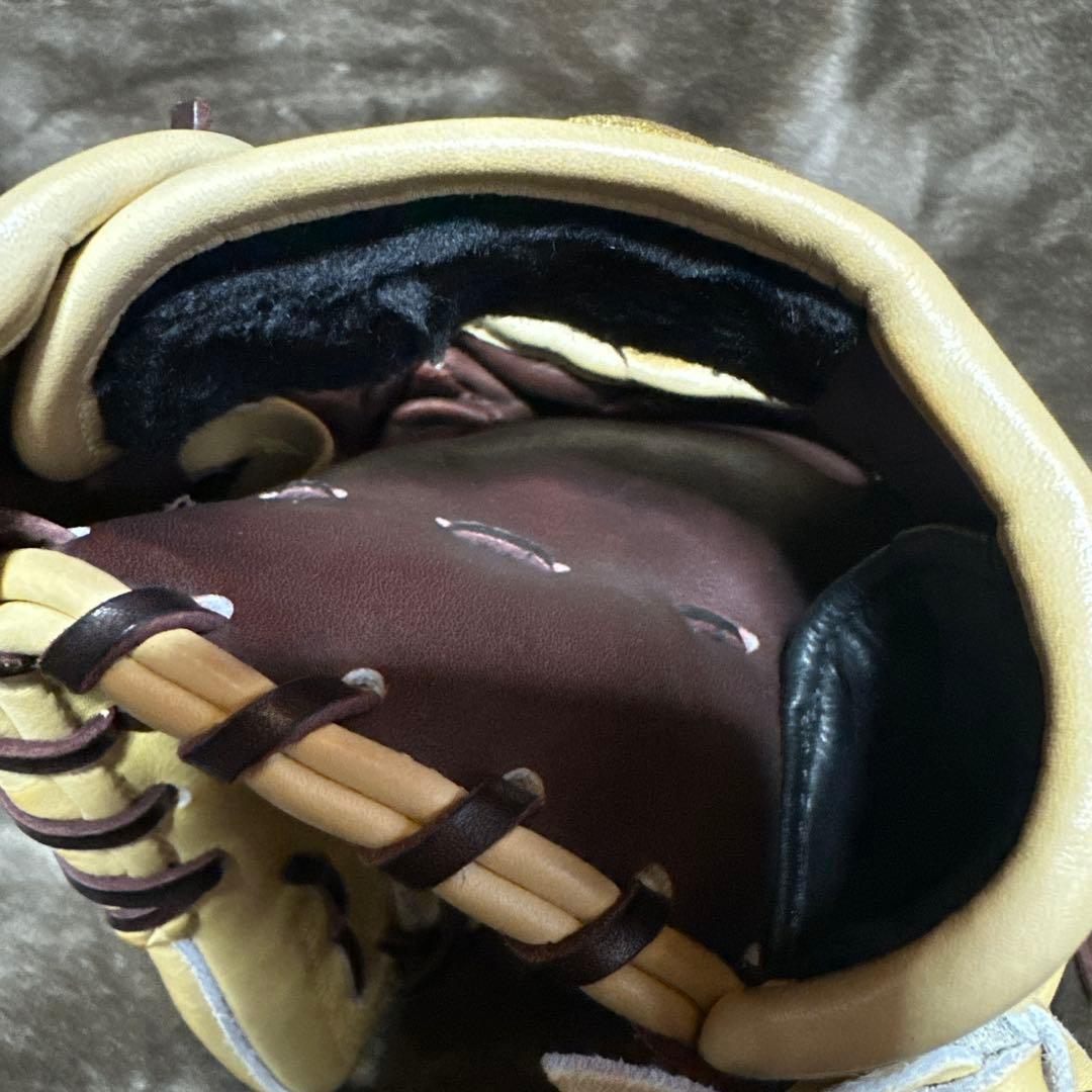 【中古】ウィルソン　Wilsonstaff　一般軟式用　内野87型　湯もみ型付け