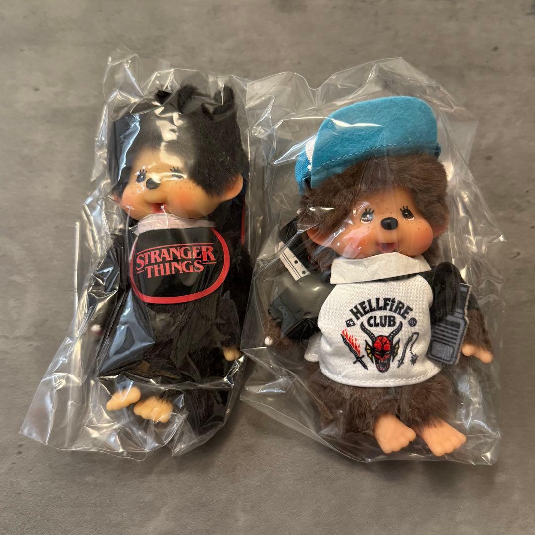 〈新品未使用〉モンチッチ キーチェーン ストレンジャーシングス コラボ2点セット