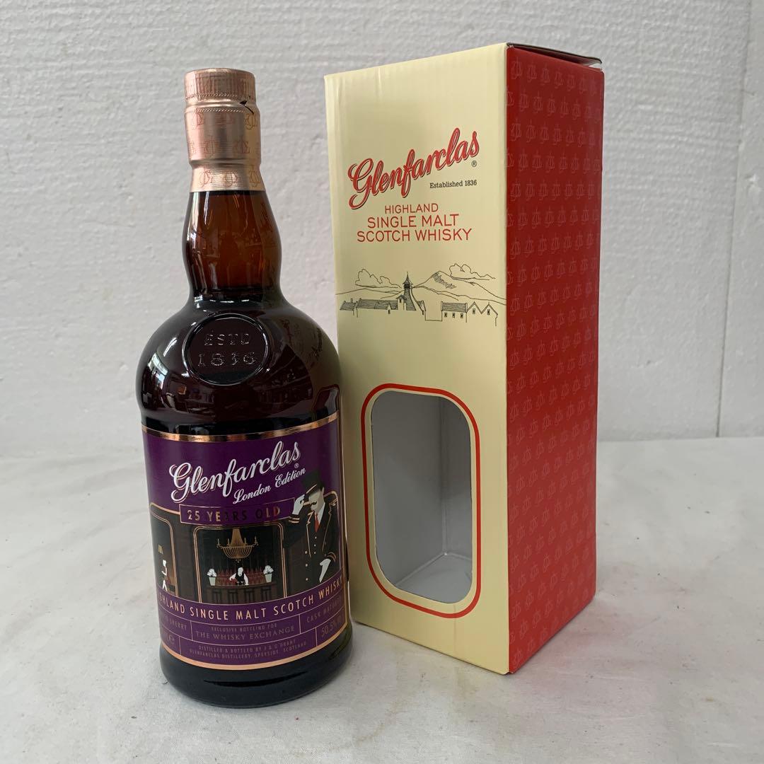 レアウイスキー　グレンファークラス25年　700ml 50.5% 箱付