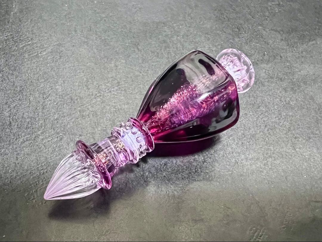 哲磋工房　With Me! レッド　ガラスペン