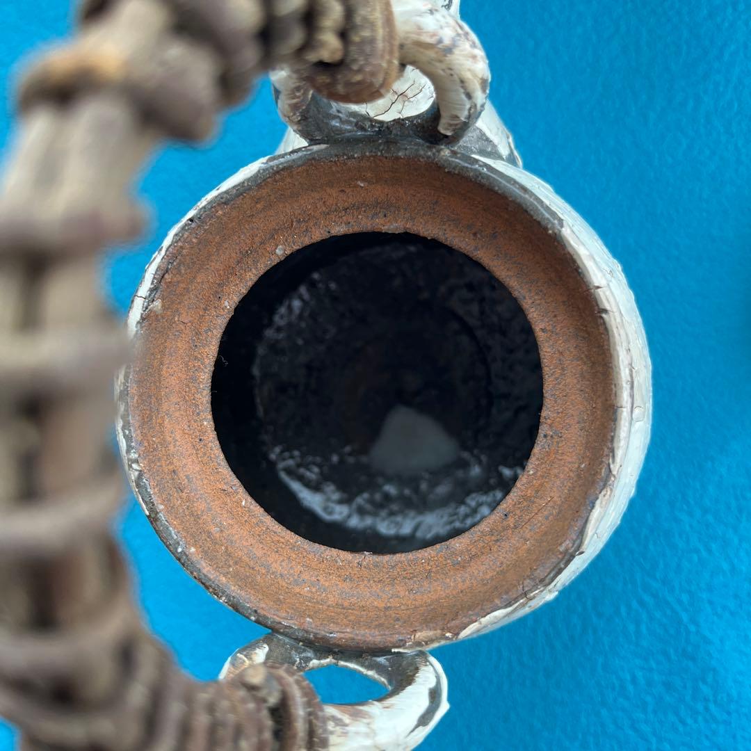 手作り陶器茶釜 小型