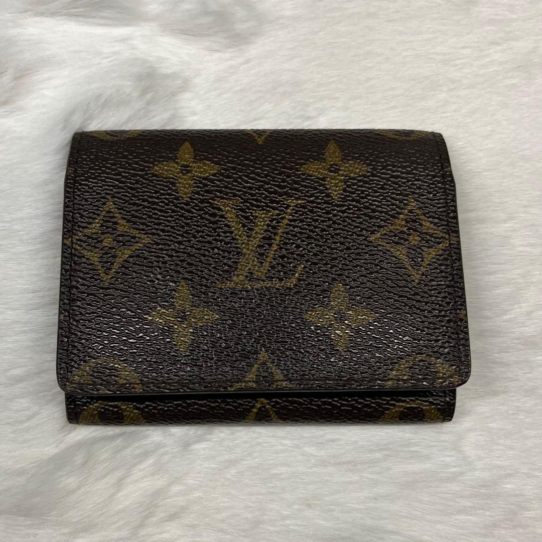【美品】Louis Vuitton モノグラム 名刺入れ
