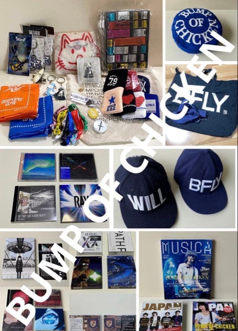 BUMP OF CHICKEN 再出品
