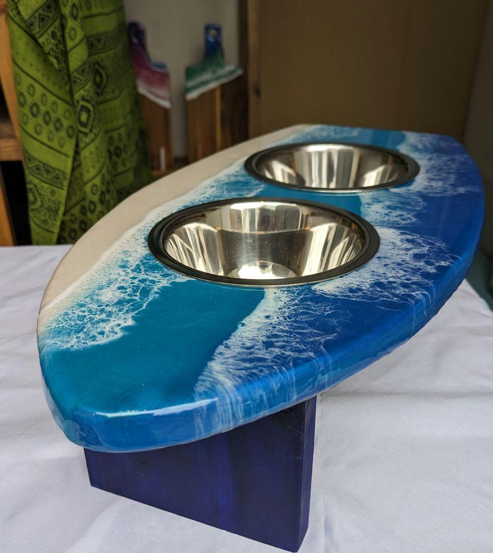 サーフィン・ボディボード Pet food stand   Ocean art