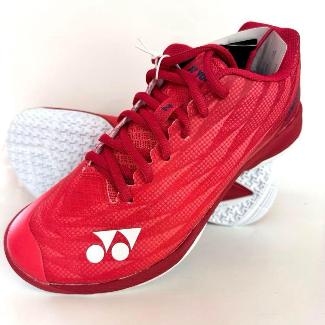 ⭐️限定⭐️ヨネックス パワークッション エアラスZ メン 25.5 ルビーレッド