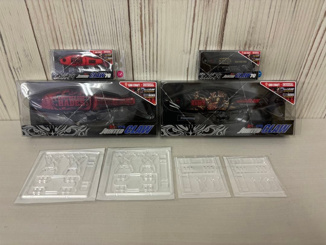 ガンクラフト　ジョイクロ 178 アナザーゴッドハーデス漆黒　真紅ジョイクロ70