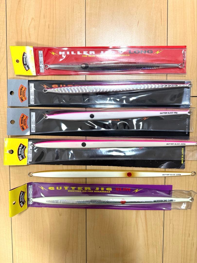 MCワークス　ジグ セット　キラージグ V ガタージグ　ガタージグ スライス