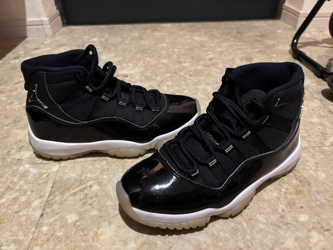AIR JORDAN 11 \"Jubilee\" 25周年モデル 23.5cm