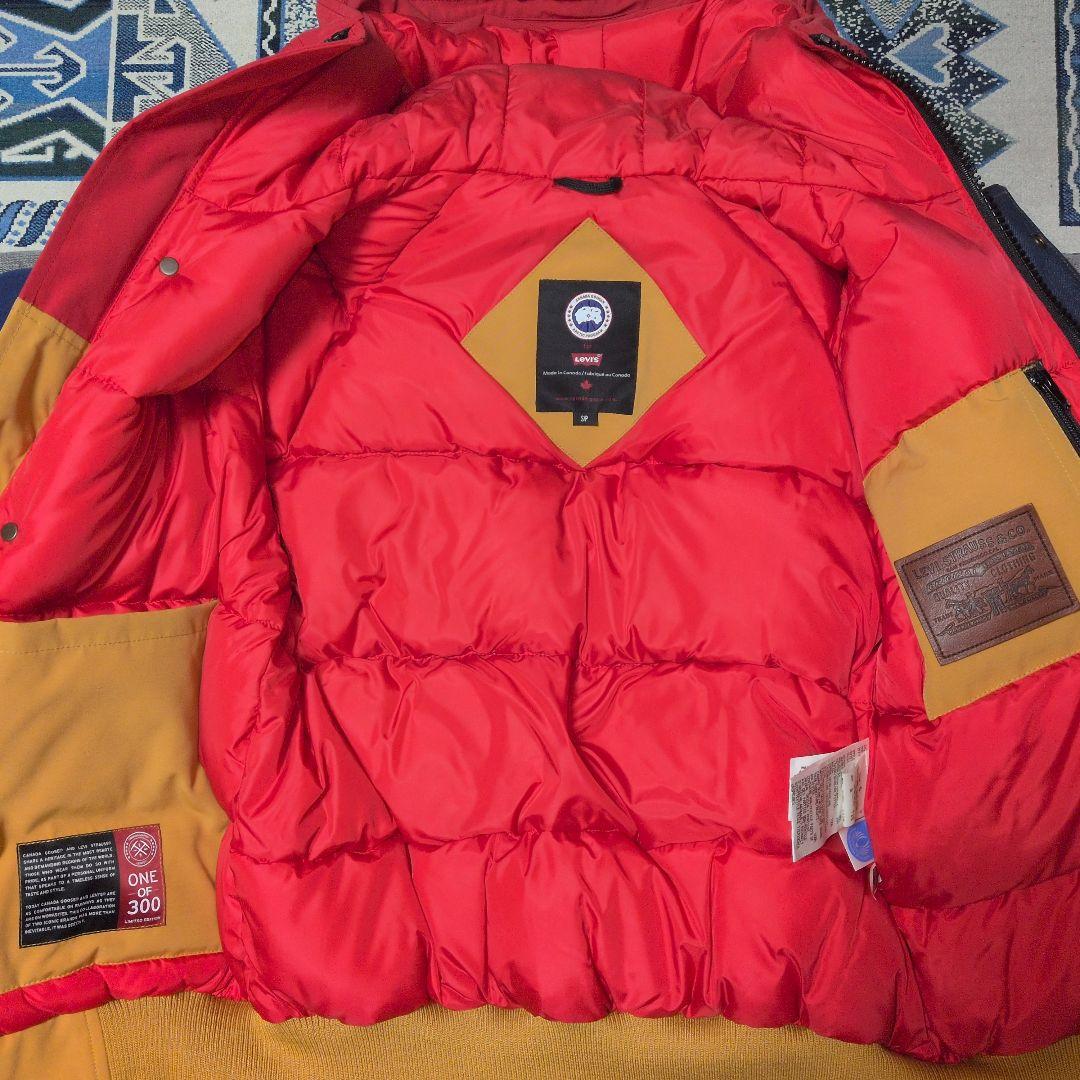 リーバイス×カナダグース　ダウンジャケット 世界300着限定