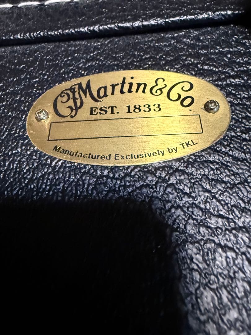 Martin & Co. 黒いレザーギターケース