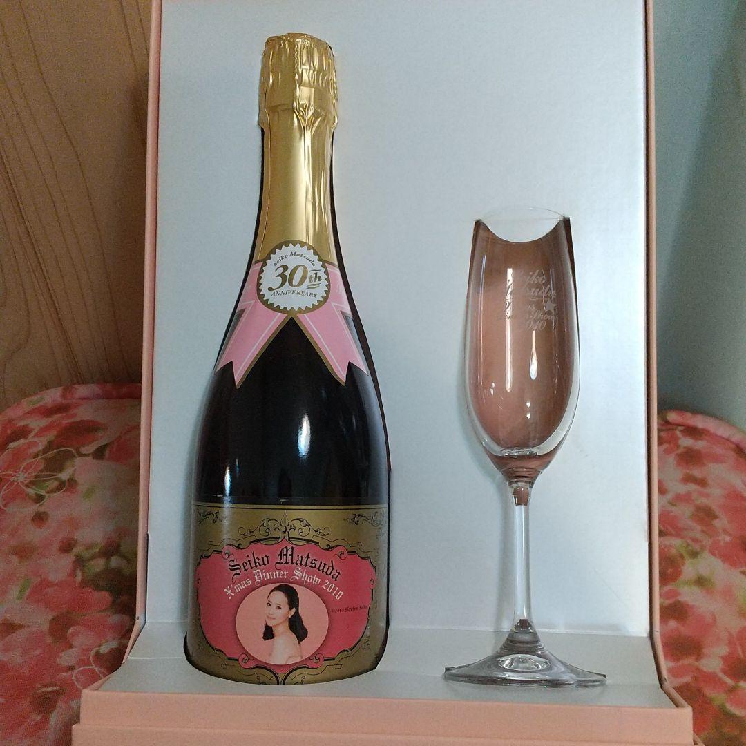 【2010年】松田聖子ディナーショー シャンパン&シャンパングラス 30周年