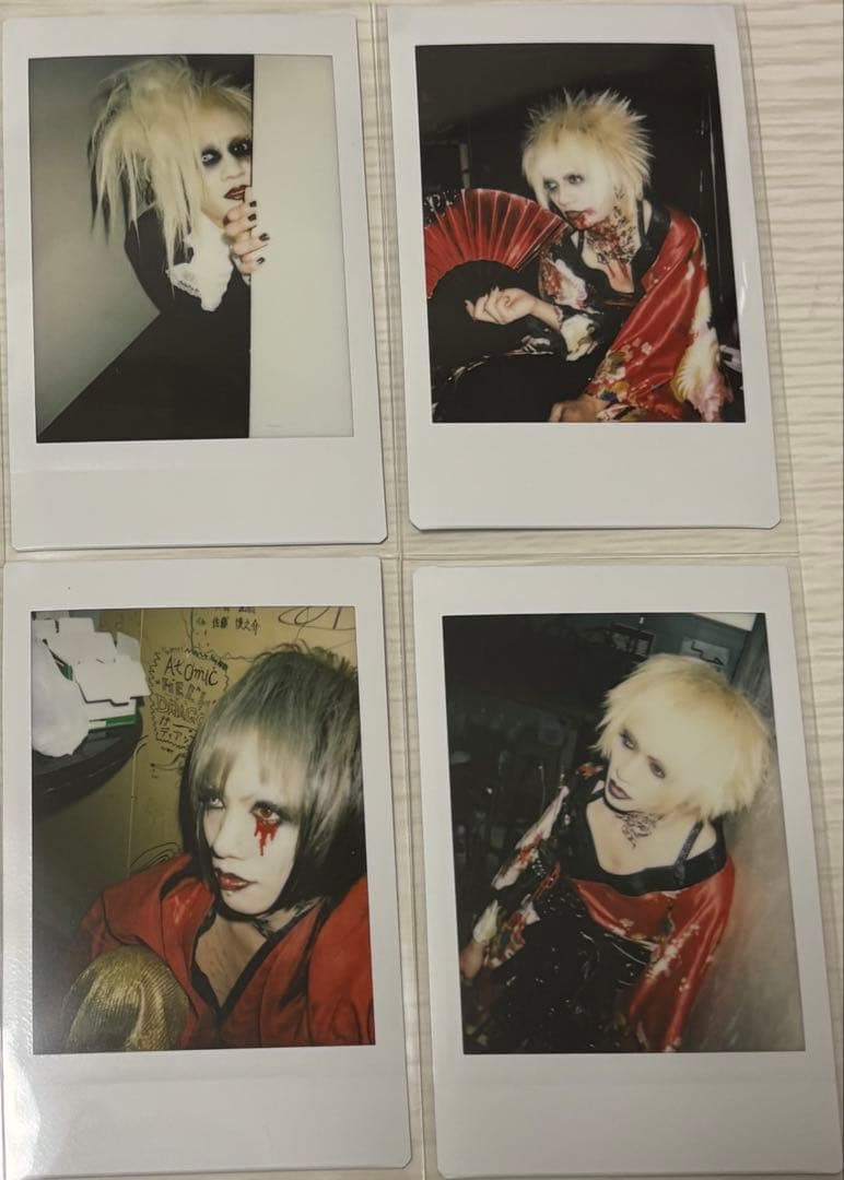 ②黒百合と影 烏名鳴 メメント・モリ 哀 チェキ 10枚セット