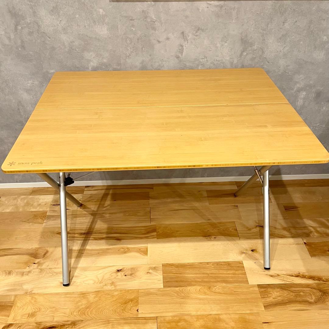 スノーピーク  peak ワンアクション テーブル 竹 LV-010TR