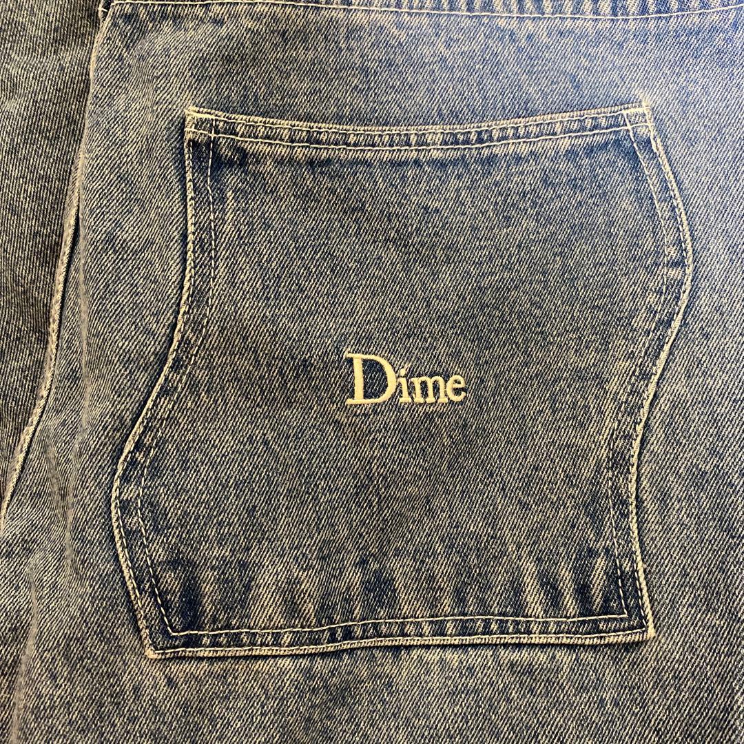 DimeバギーデニムパンツL