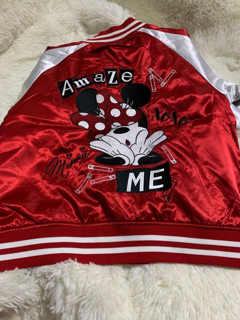 ディズニー ミニー スカジャン Lサイズ