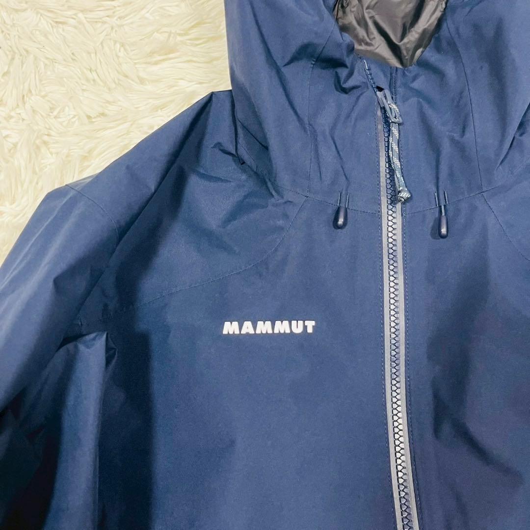 MAMMUT アヤコプロ2.0ハードシェルフーデット L レディース ネイビー