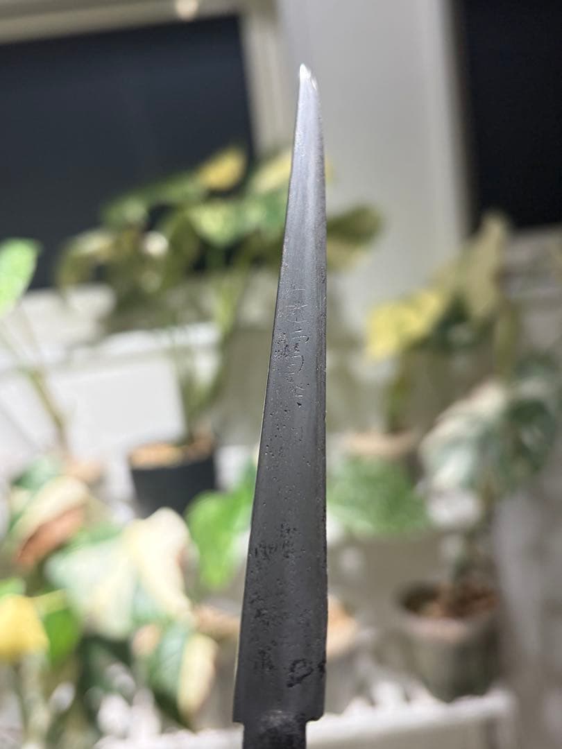 合法寸法　15cm未満　菊紋　雷除　小柄　小刀　日本刀　刀装具 伊賀守藤原金道