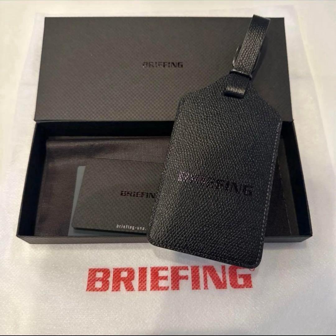 BRIEFING ブリーフィング ネームプレート 黒 ブラック ゴルフ