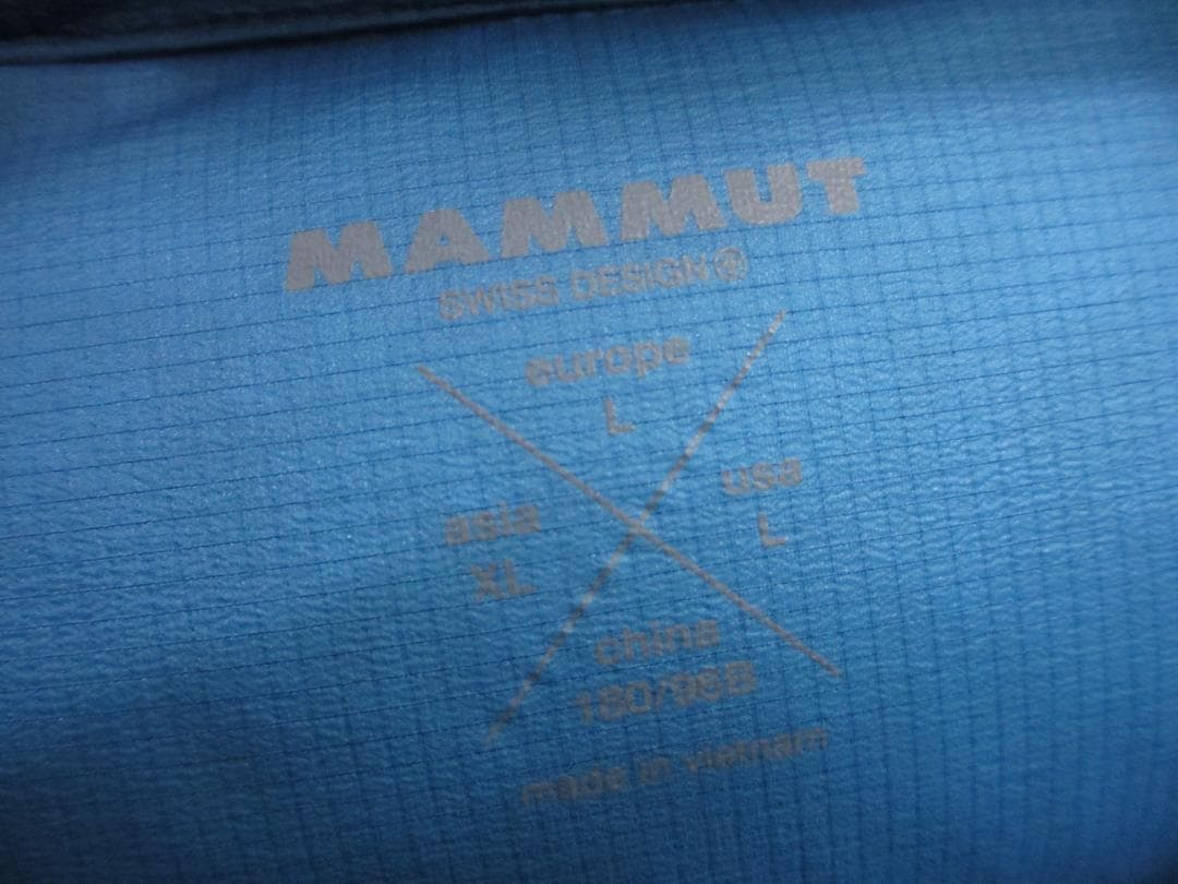 美品 マムート MAMMUT メロン イン フーデッド ダウンジャケット XL