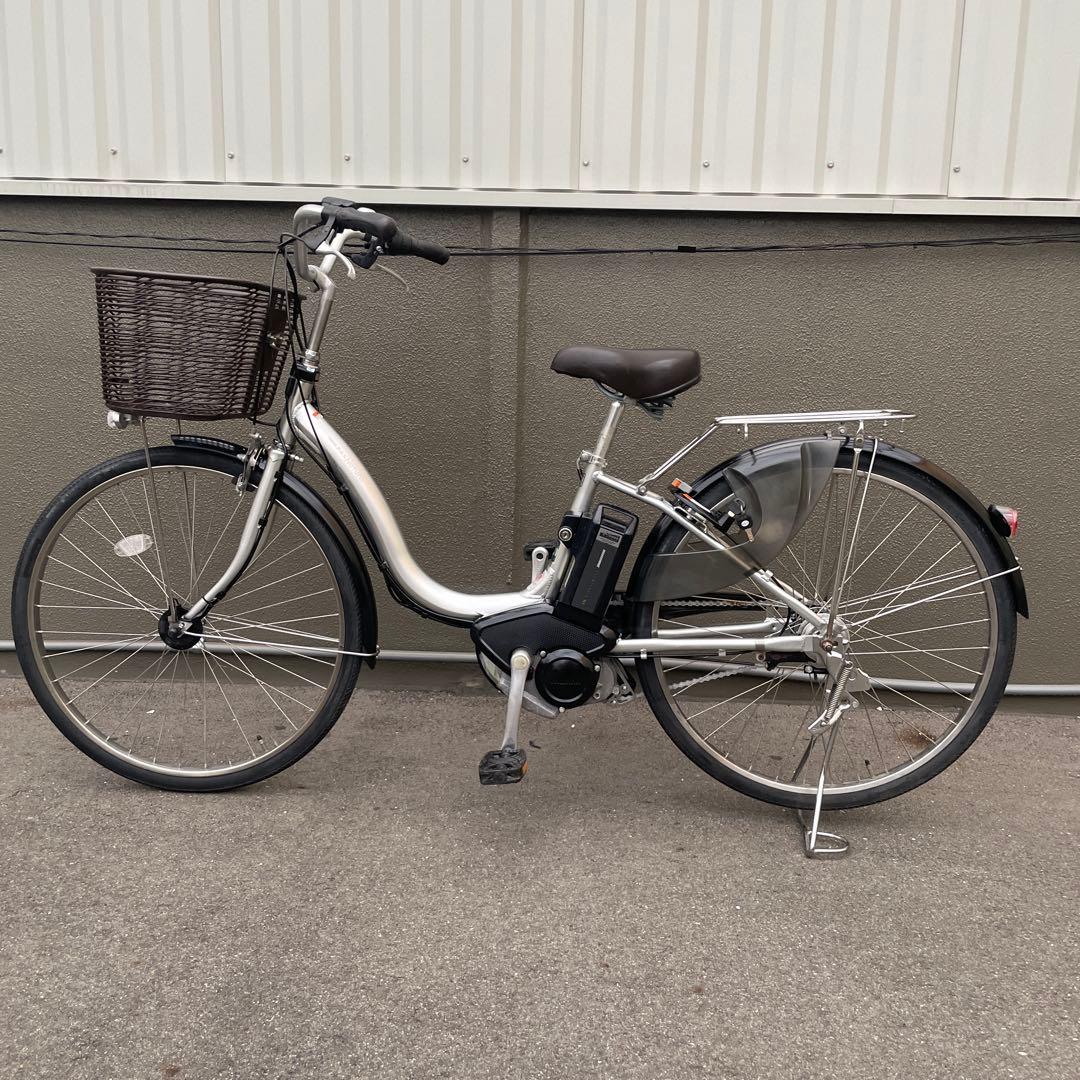 【8.7A h】ヤマハ電動アシスト自転車26インチ シルバー