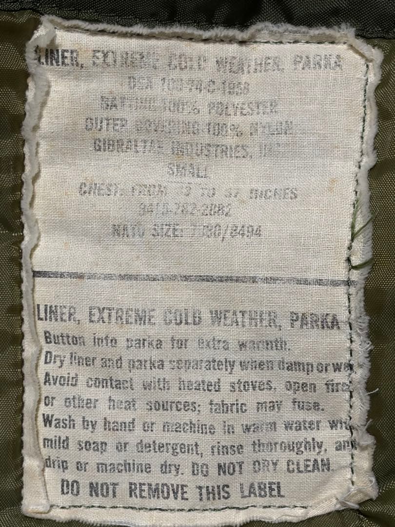 M65フィッシュテールパーカーモッズコート　フルセット　リアルファー