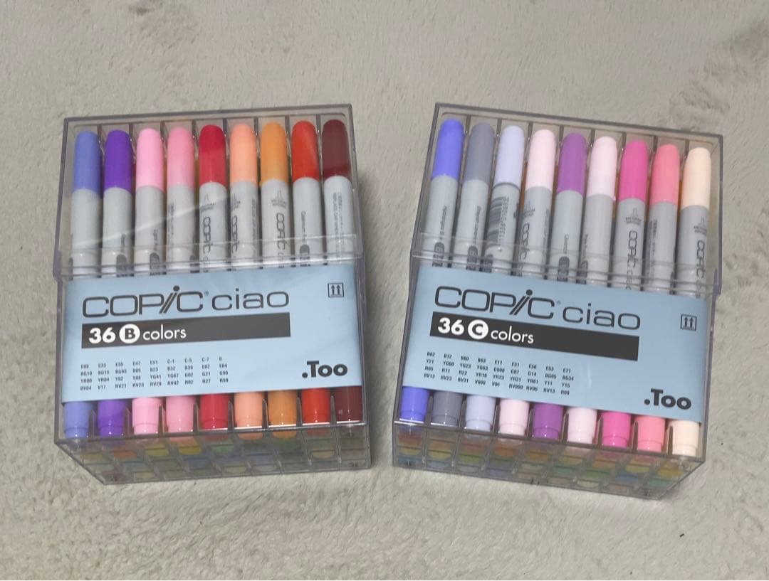 コピック　72本セット