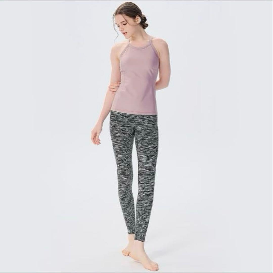 (新品)easyoga ダスティローズパープルタンクトップ Mサイズ