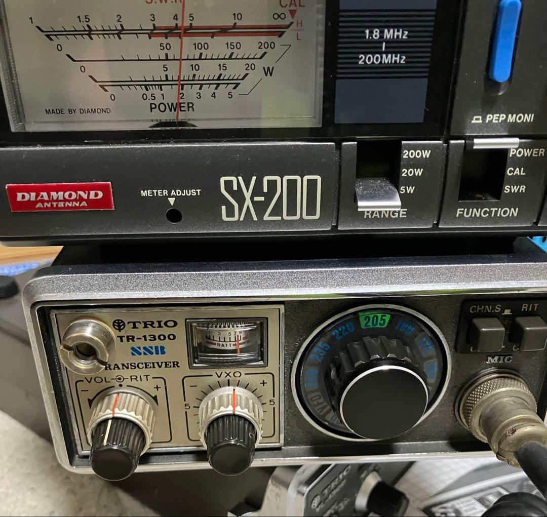 TRIO 6m SSB TR-1300 パワーアンプVL-1300 動作確認品