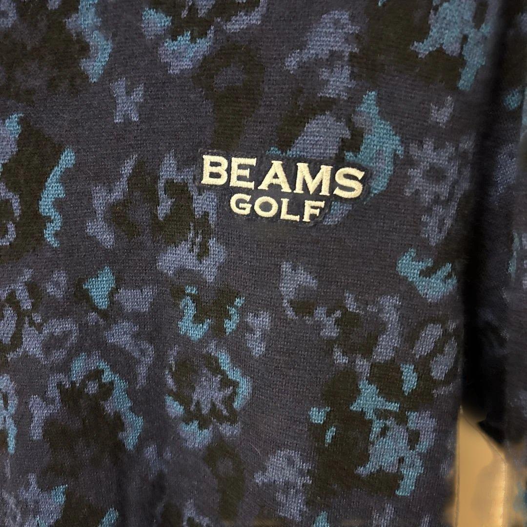 ビームスゴルフ　パープルレーベル　ニット　サイズL