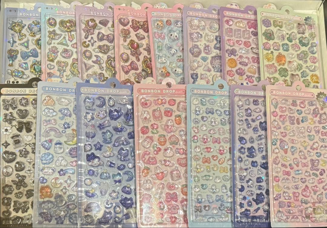 ボンボンドロップシール15枚