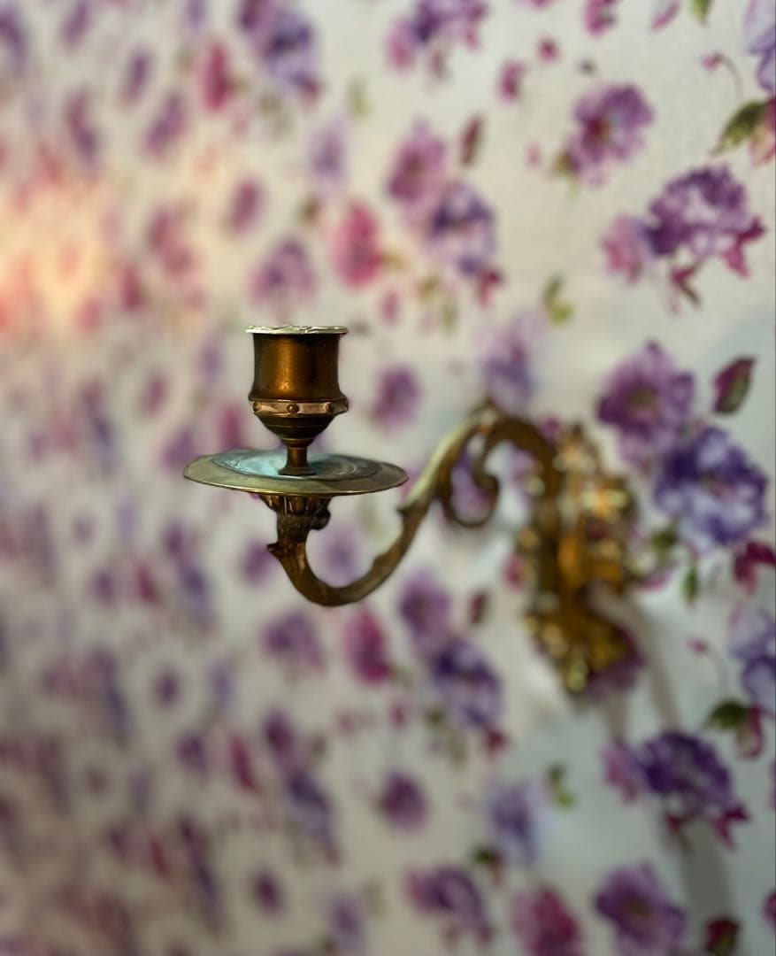 早い者勝ち価格♪　アンティーク　ウォールキャンドルホルダー　キャンドルホルダー