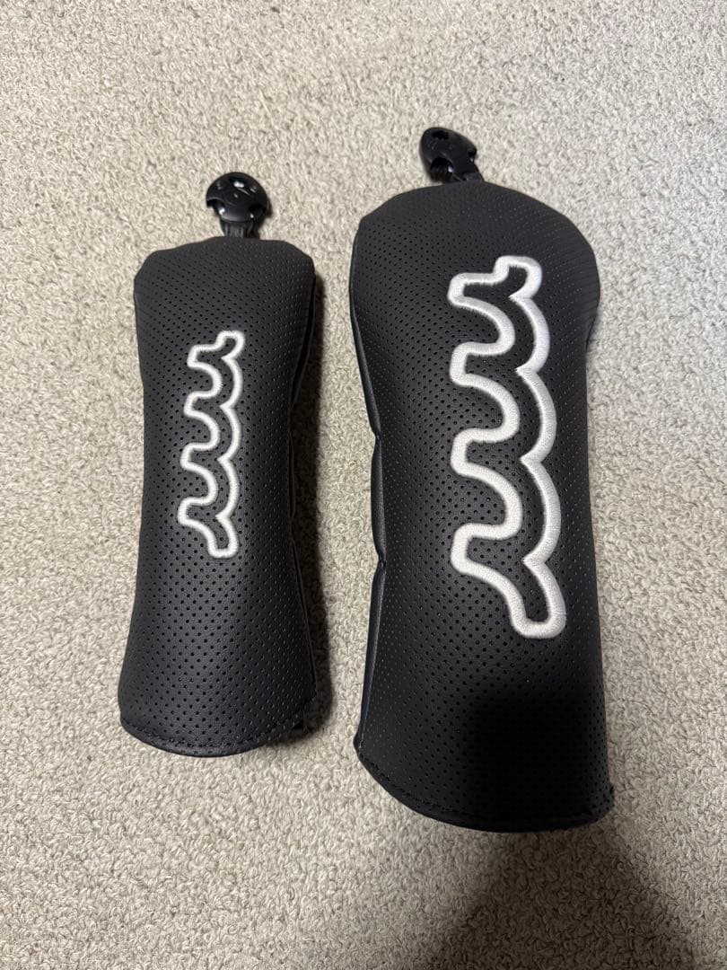 mutu ゴルフバッグ ブラック ストライプ