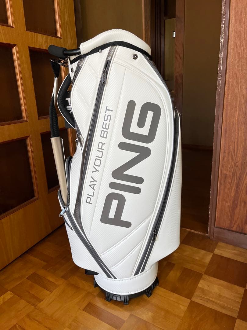 【新品未使用】PING ピン CB-U2502 SOFT PU キャディバッグ