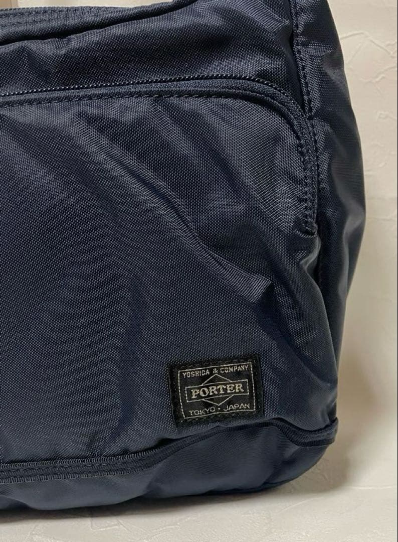 ✨希少完売品✨ポーター【PORTER】フラッシュ　ショルダーバッグ　ネイビー