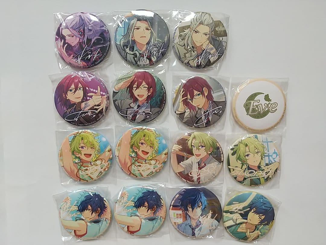 あんスタ バラエティ缶バッジ バラ缶 Eden 凪砂 茨 日和 ジュン