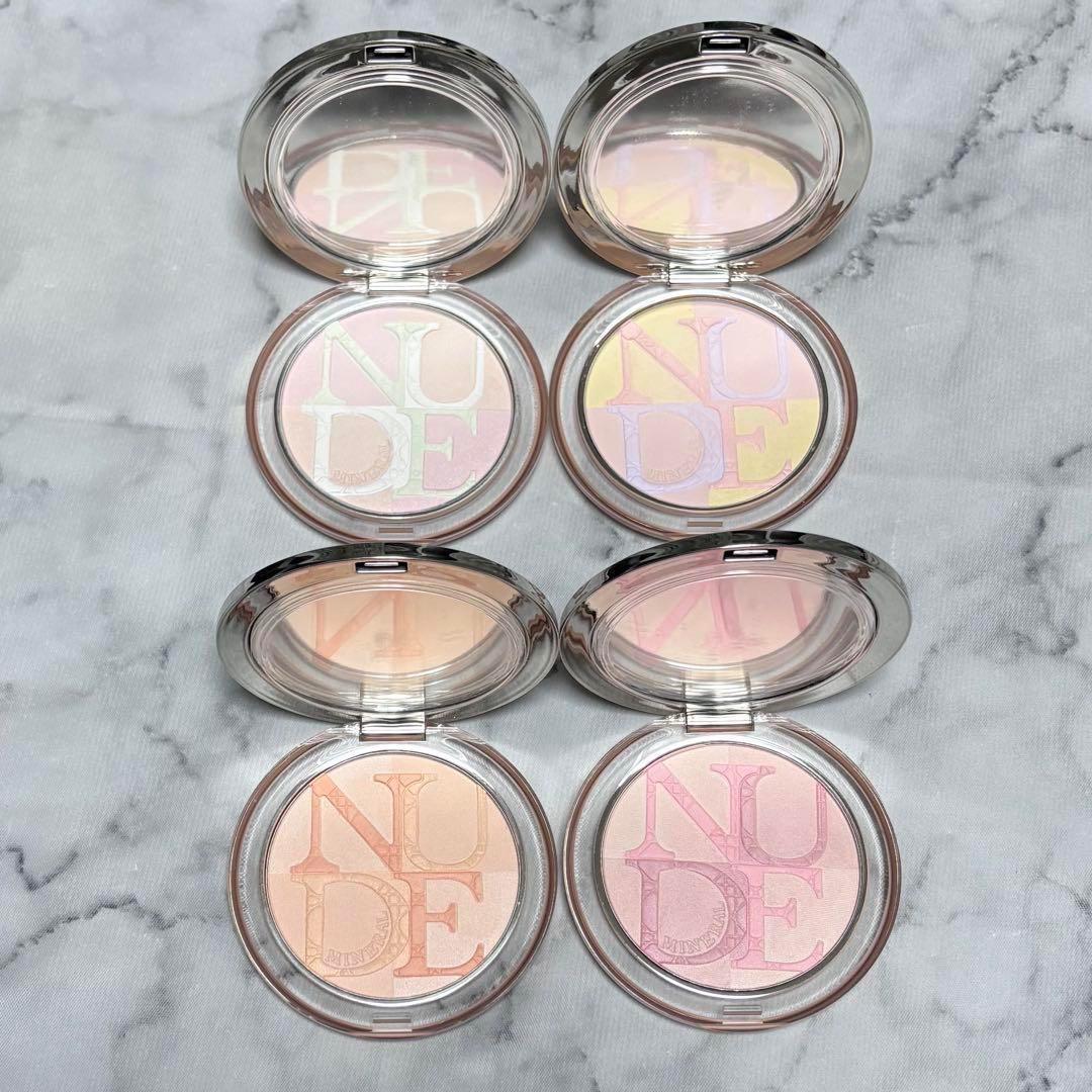 ディオール　スキン　ミネラルヌード　グロウパウダー　4色セット