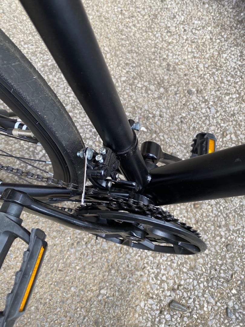 XLEAX クロスバイク ブラック