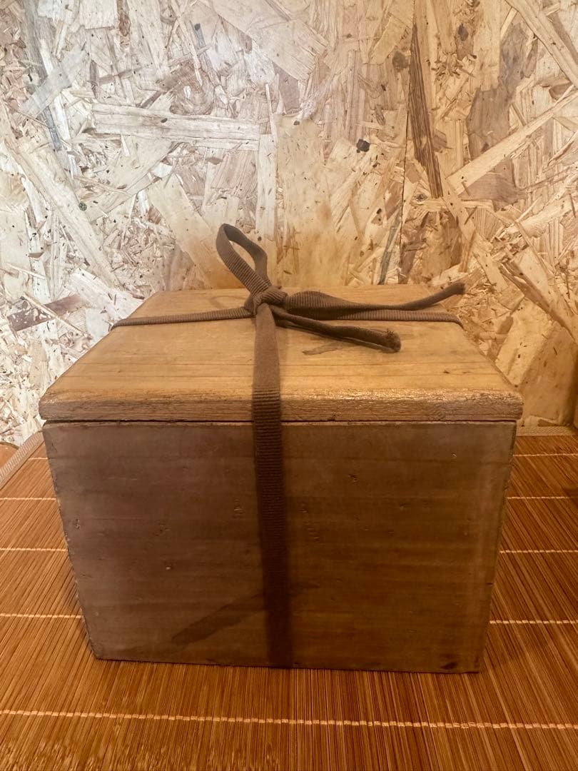 祖父の古備前焼香炉　備前香山印　 煎茶道具　古箱あり