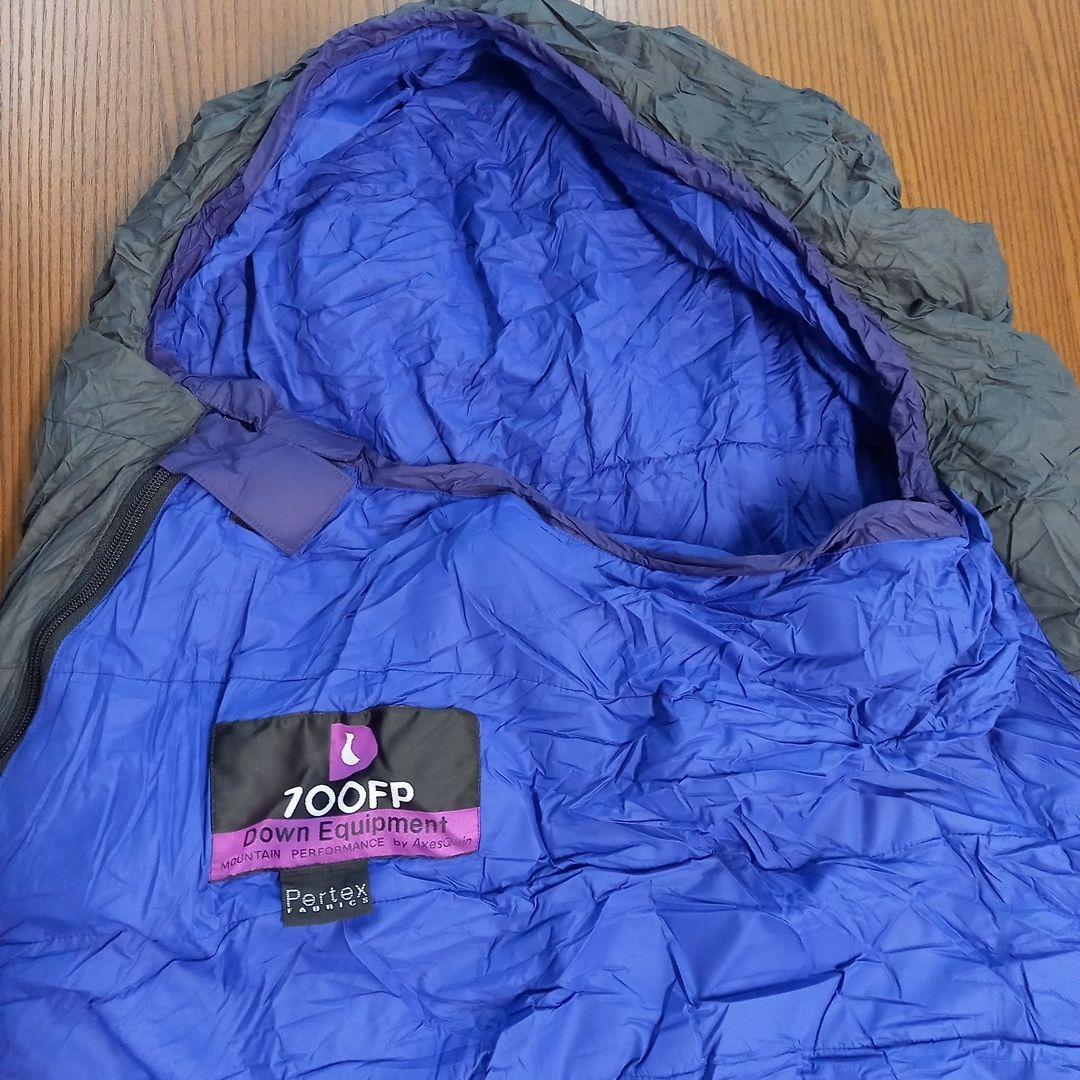美品　アクシーズクイン　700FP　SD-3105　ダウンシュラフ　PERTEX