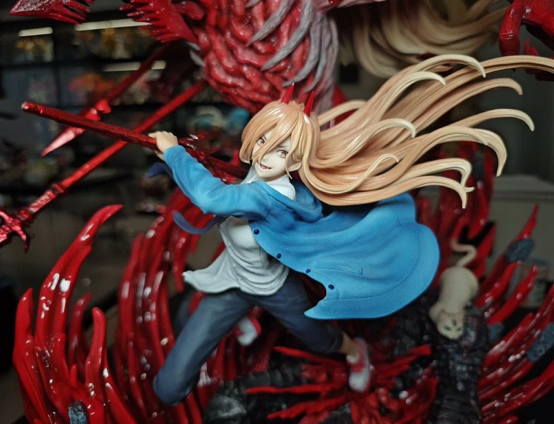 チェンソーマン パワー 魔人形態 フィギュア ガレージキット スタチュー