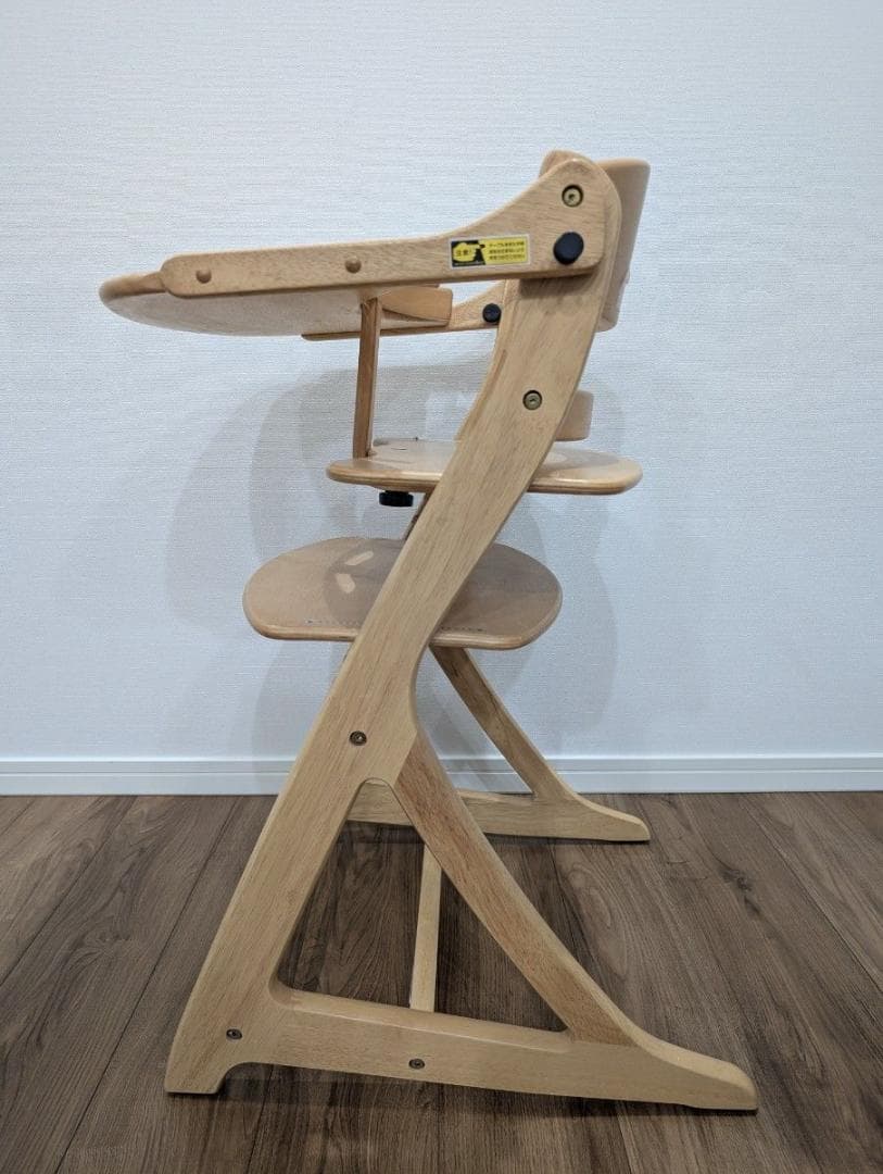 【美品】大和屋　すくすくチェアプラス　テーブル・ガード付き