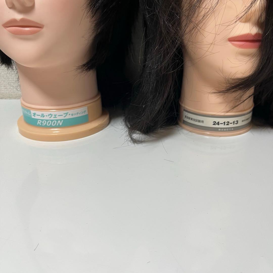 三矢 東京チャーム 6体 ウィッグ 国家試験 レディースカット ワインディング