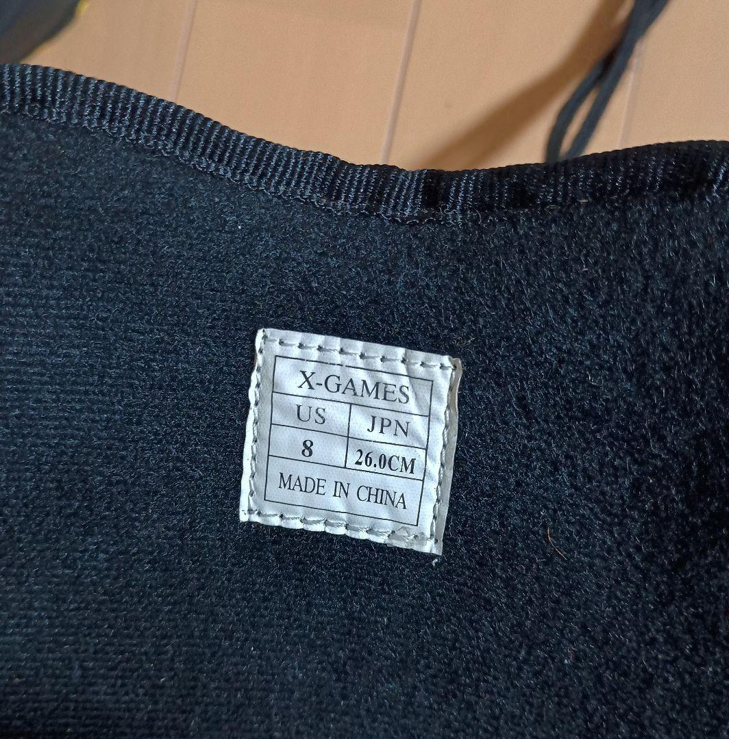 スノーボードブーツ 26cm X-GAMES AW-SYSTEM 中古