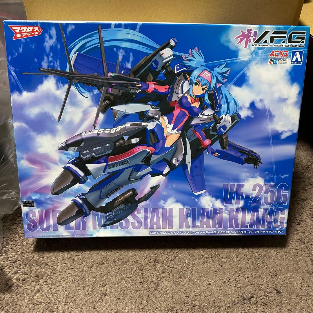 プラモデルVF-25G Super Messiah Klanklan マクロス