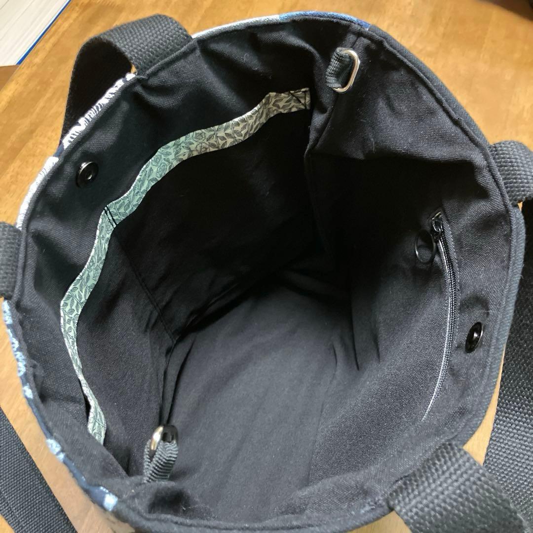 ミナペルホネン⚮ wolf&flower＋etc/2wayパッチバッグ