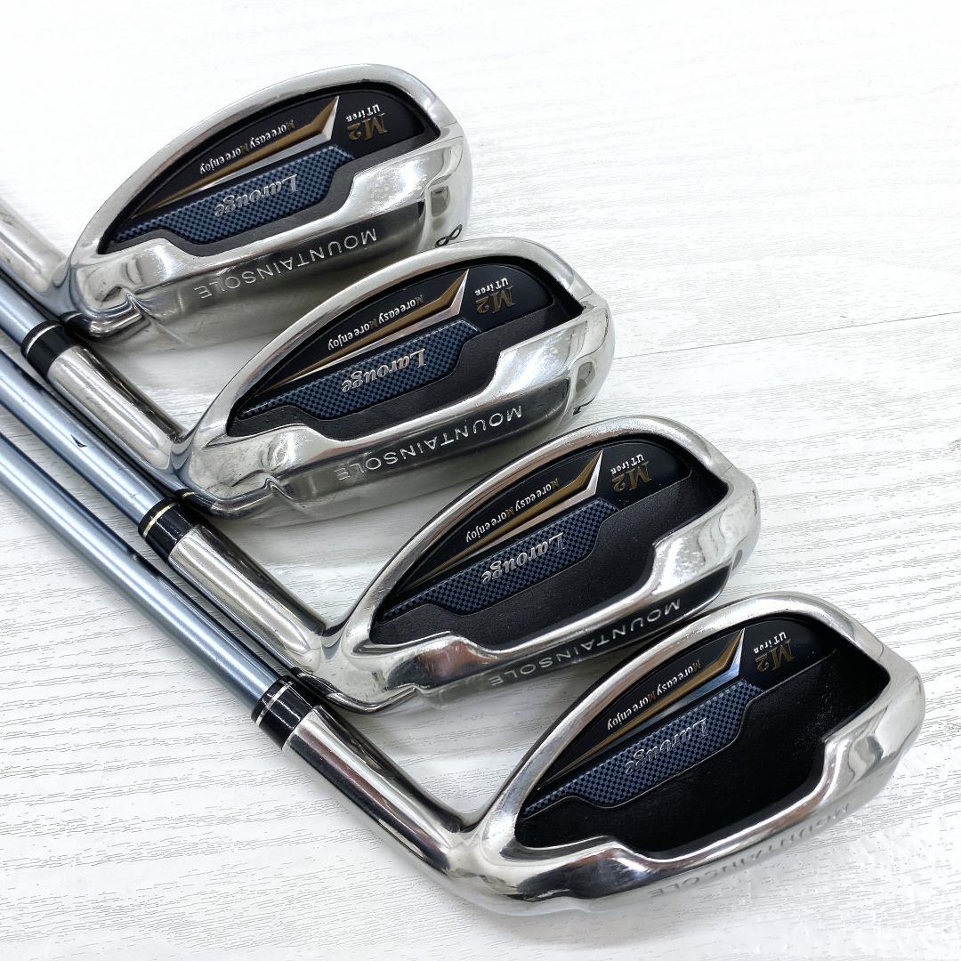 Larouge M2 ラルージュ ハイブリッド ユーティリティ アイアン セット